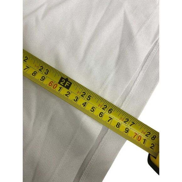Massimo Dutti Men Polo Shirt M White Textured Short Sleeve Pullover 0755/285 NWT - Picture 10 of 10